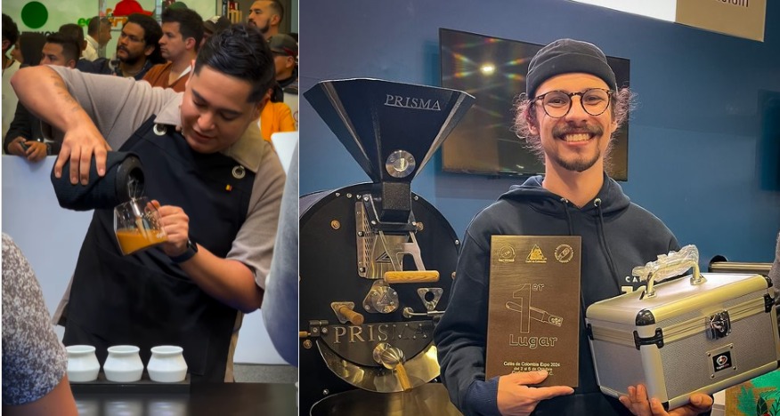 Colombia tiene nuevos campeones nacionales de baristas y tostadores