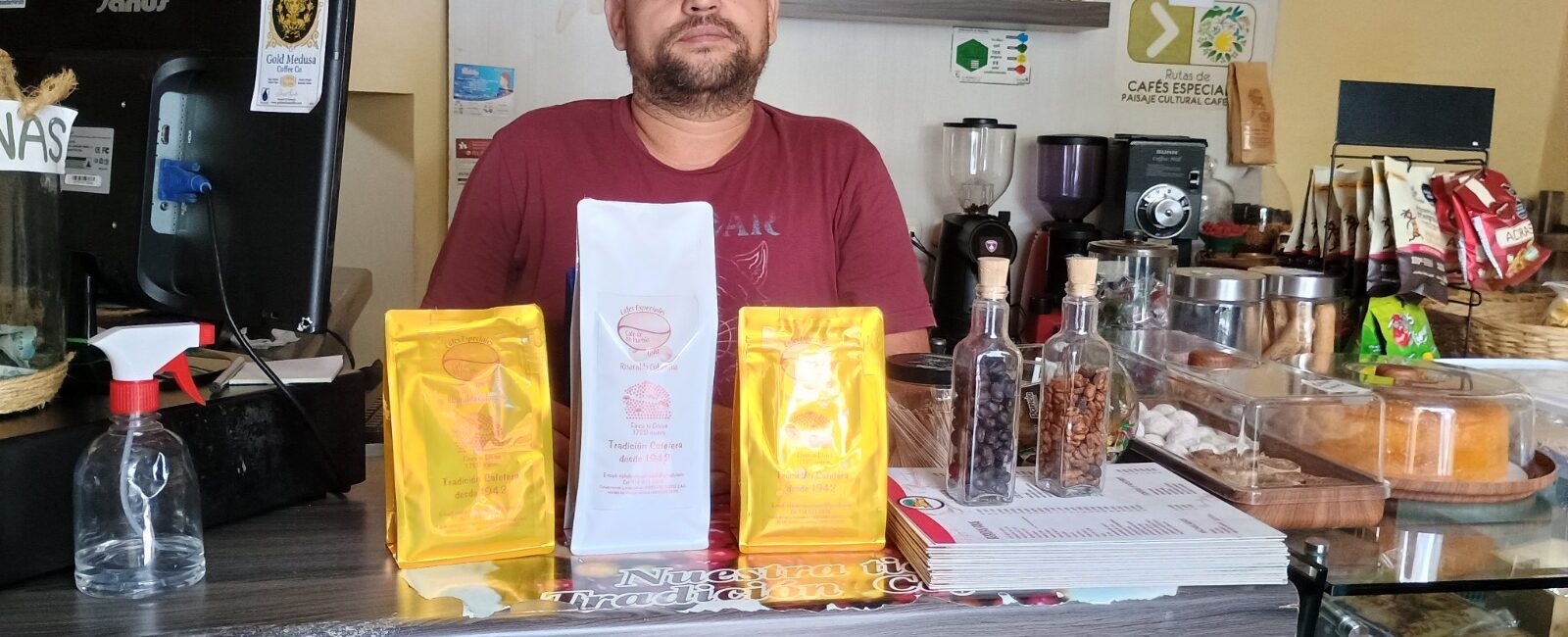 Un caficultor de Apía prepara maletas para feria mundial de cafés especiales