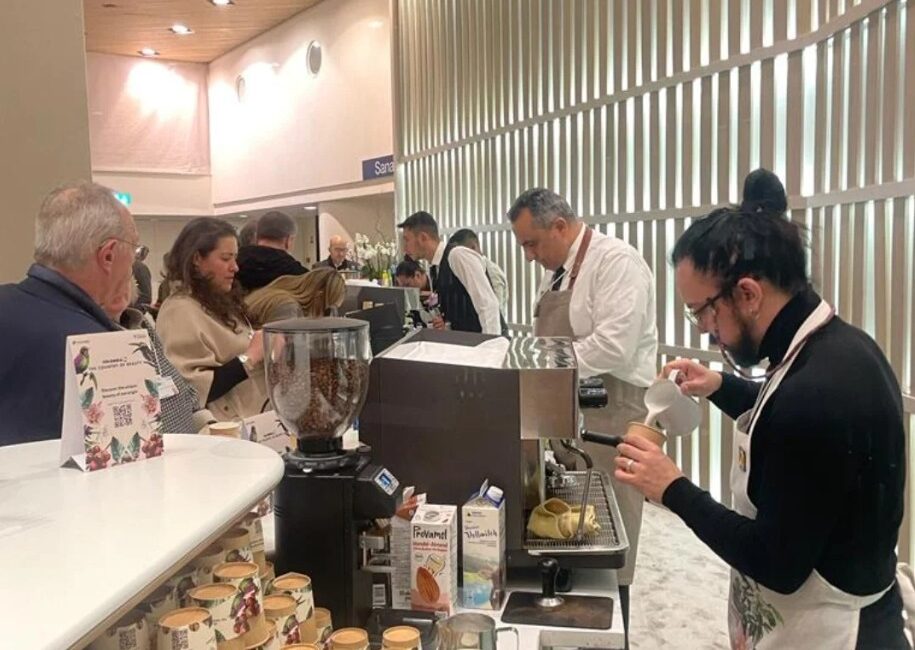Café y chocolate de Colombia, en el Foro Económico Mundial en Davos 2025