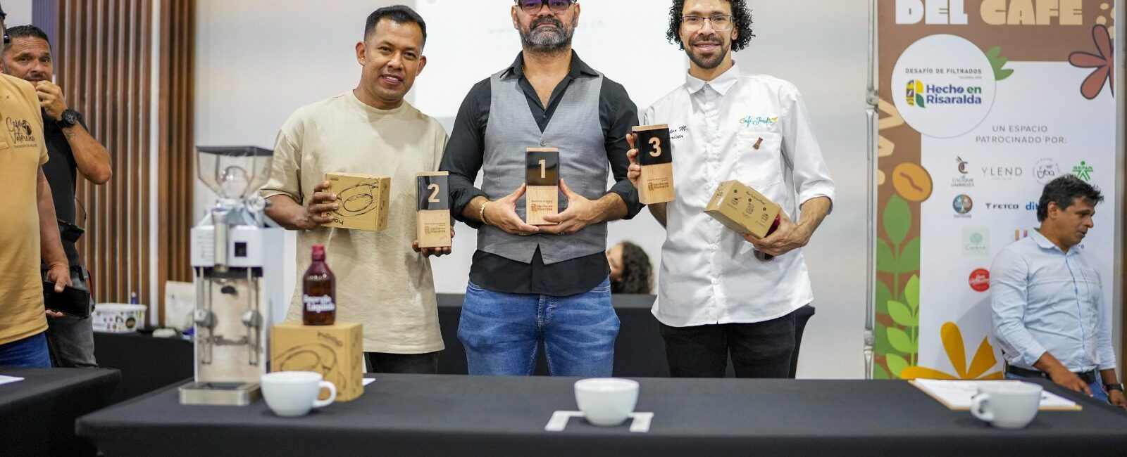 Risaralda vivió el primer Desafío de Filtrados de Colombia y el café fue el gran protagonista