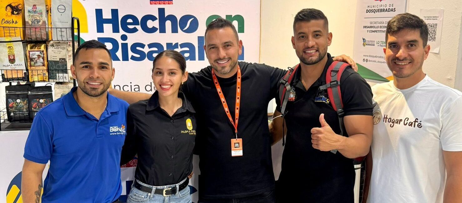 Hecho en Risaralda brilló en el Athens Coffee Festival de Atenas