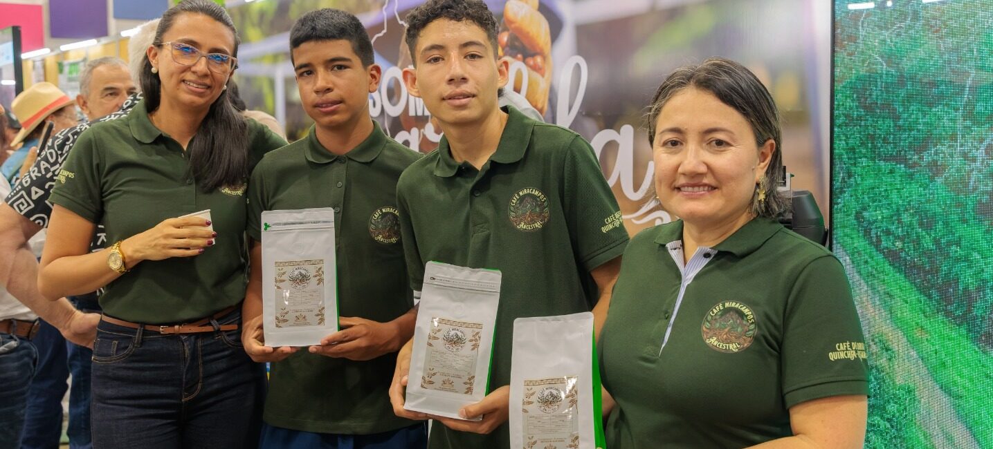 Café Miracampos salió de las aulas de Quinchía y llegó a Expo Eje Cafetero